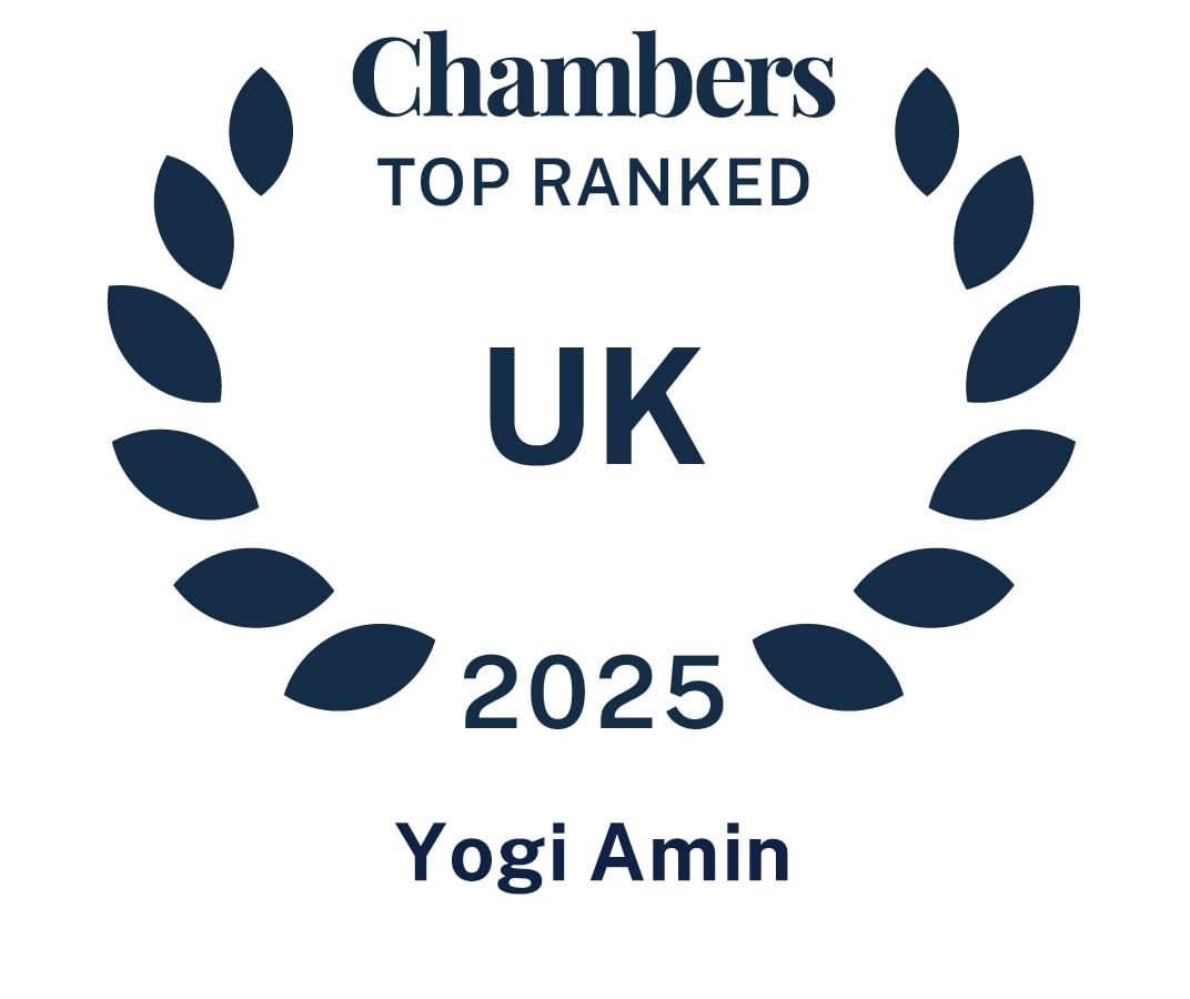 Ranked in Chambers 2025 - Yogi Amin